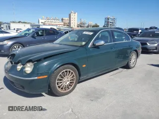 2007 Jaguar S-Type 3.0 with VIN SAJWA01A67FN78885, listed as a Copart auction lot 76619064 with 54,849 mi miles and Salvage Title. Bid and sale history available at carsss.com. Image 1.