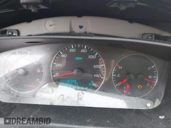2008 Chevrolet Impala LTZ with VIN 2G1WU583989282370, listed as a IAAI auction lot 41942515 with 243,902 mi miles and . Bid and sale history available at DreamBid. Image 7.