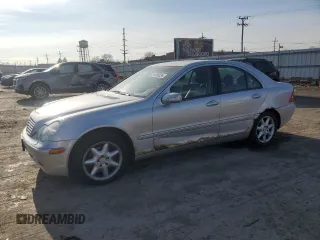 2002 Mercedes-Benz C 230/260/280/320 with VIN WDBRF64J62F199159, listed as a Copart auction lot 87456334 with 60,781 mi miles and Clean Title. Bid and sale history available at DreamBid. Image 1.