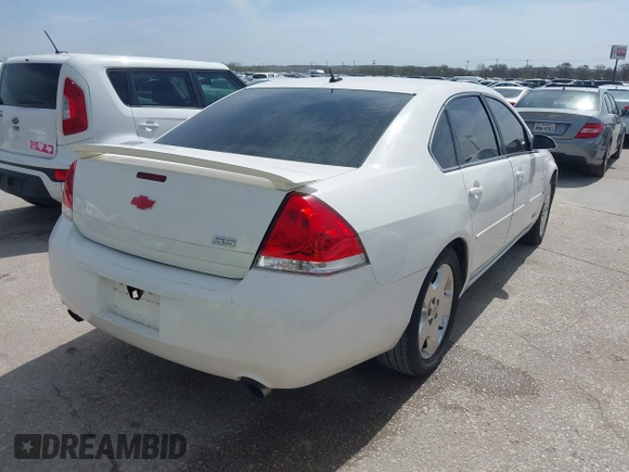 2006 Chevrolet Impala SS with VIN 2G1WD58C069145136, listed as a IAAI auction lot 41799838 with 152,581 mi miles and . Bid and sale history available at DreamBid. Image 4.