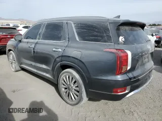 2020 Hyundai Palisade Limited z VIN KM8R54HEXLU052728, wystawiony jako Copart lot #42217215 z przebiegiem 55 199 mil mil oraz Szkoda całkowita • Salvage title. Historia ofert i sprzedaży dostępna na DreamBid. Obrazek 2.