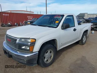 2007 GMC Canyon SL with VIN 1GTCS149178176475, listed as a IAAI auction lot 41803507 with 92,172 mi miles. Bid and sale history available at carsss.com. Image 2.