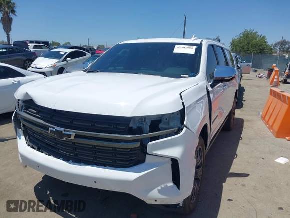 2023 Chevrolet Suburban Premier with VIN 1GNSKFKD6PR294748, listed as a IAAI auction lot 42402000 with 44,783 mi miles and . Bid and sale history available at DreamBid. Image 17.