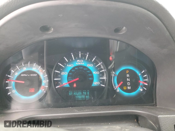 2010 Ford Fusion SEL with VIN 3FAHP0CG2AR261645, listed as a Copart auction lot 45188315 with 175,070 mi miles and Salvage Title. Bid and sale history available at carsss.com. Image 9.