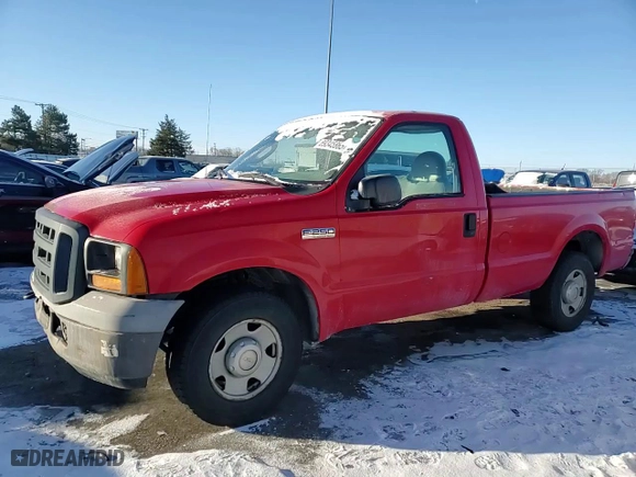 2006 Ford Super Duty F-250 XL with VIN 1FTNF20536EA78537, listed as a Copart auction lot 89345865 with 150,604 mi miles and Salvage Title. Bid and sale history available at carsss.com. Image 10.