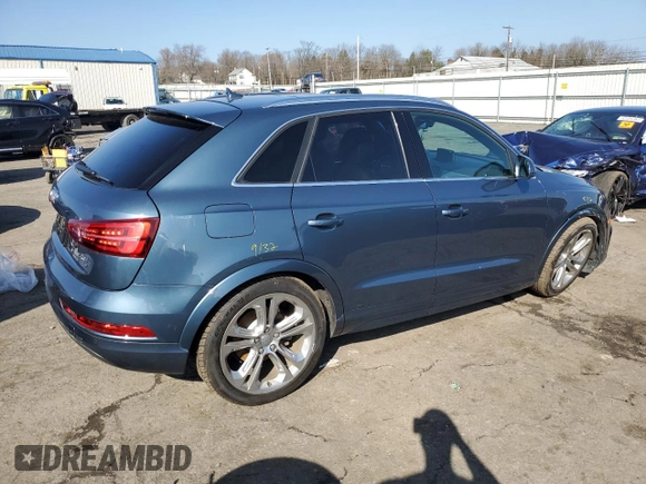 2016 Audi Q3 Premium Plus with VIN WA1EFCFS7GR014685, listed as a Copart auction lot 42003553 with 83,872 mi miles. Bid and sale history available at carsss.com. Image 3.