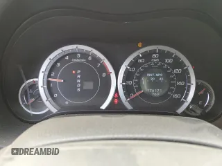 2012 Acura TSX Technology with VIN JH4CU2F67CC027562, listed as a Copart auction lot 59271365 with 176,171 mi miles and Salvage title. Bid and sale history available at DreamBid. Image 9.
