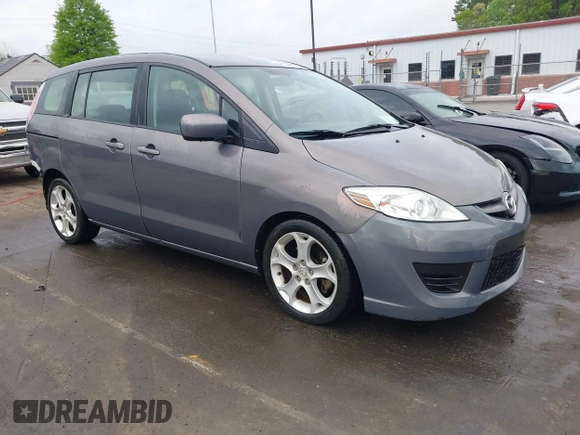 2010 Mazda 5 Sport with VIN JM1CR2WL8A0374230, listed as a IAAI auction lot 41956562 with 240,354 mi miles. Bid and sale history available at carsss.com. Image 1.