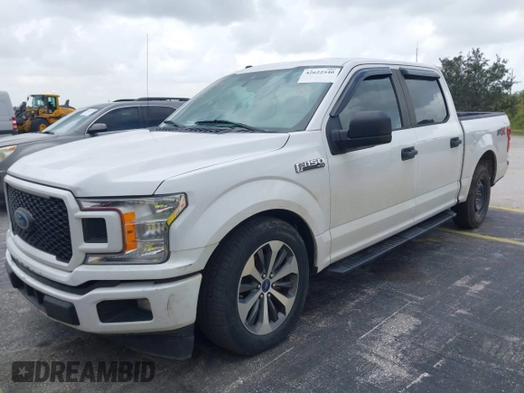 2019 Ford F-150 XL with VIN 1FTEW1CP3KKD55769, listed as a IAAI auction lot 42622540 with 114,317 mi miles and . Bid and sale history available at DreamBid. Image 18.