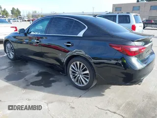 2018 Infiniti Q50 Sport with VIN JN1EV7AP6JM366702, listed as a IAAI auction lot 41852058 with 60,472 mi miles and . Bid and sale history available at carsss.com. Image 3.
