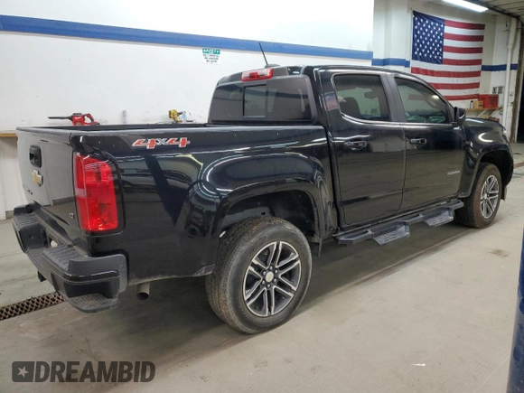 2019 Chevrolet Colorado 4WD LT with VIN 1GCGTCEN5K1186529, listed as a Copart auction lot 45798945 with 45,382 mi miles and Clean title. Bid and sale history available at DreamBid. Image 3.