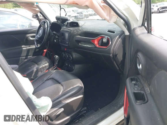 2016 Jeep Renegade Trailhawk with VIN ZACCJBCT1GPC60715, listed as a IAAI auction lot 42460460 with 124,061 mi miles and . Bid and sale history available at DreamBid. Image 5.