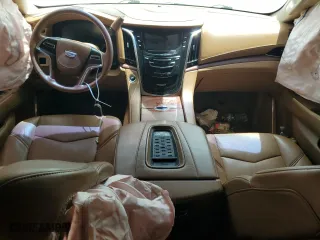 2015 Cadillac Escalade Platinum with VIN 1GYS3PKJXFR722444, listed as a Copart auction lot 64724304 with 0 mi miles and Salvage Title. Bid and sale history available at carsss.com. Image 8.