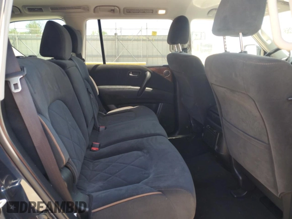 2018 Nissan Armada SL with VIN JN8AY2NC0J9553194, listed as a Copart auction lot 54011255 with 108,115 mi miles and Salvage Title. Bid and sale history available at DreamBid. Image 11.