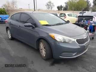 2016 Kia Forte LX with VIN KNAFX4A65G5603679, listed as a IAAI auction lot 42061229 with 89,413 mi miles. Bid and sale history available at carsss.com. Image 1.