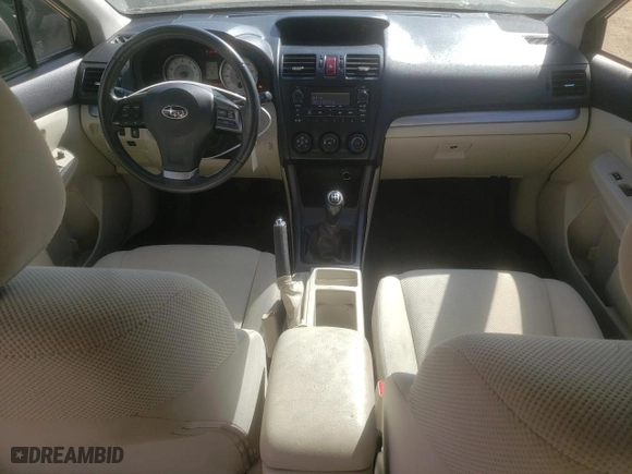 2012 Subaru Impreza Wagon 2.0i Premium with VIN JF1GPAD66CG242887, listed as a Copart auction lot 87411114 with 0 mi miles and Salvage Title. Bid and sale history available at carsss.com. Image 8.