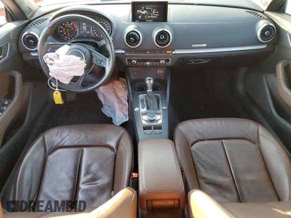 2018 Audi A3 2.0T Premium with VIN WAU78LFF7J1010246, listed as a Copart auction lot 84117344 with 48,042 mi miles and Non Repairable. Bid and sale history available at carsss.com. Image 8.