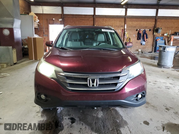 2012 Honda CR-V EX-L with VIN 5J6RM4H79CL046864, listed as a Copart auction lot 63052525 with 243,943 mi miles and Clean title. Bid and sale history available at DreamBid. Image 5.