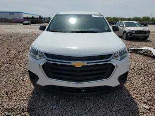 2018 Chevrolet Traverse LS with VIN 1GNERFKW0JJ257274, listed as a Copart auction lot 51152225 with 113,310 mi miles and Clean Title. Bid and sale history available at carsss.com. Image 5.