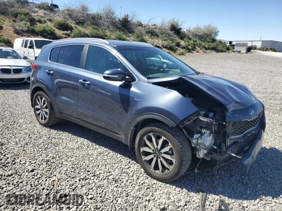 2018 Kia Sportage EX с VIN KNDPNCACXJ7353798, выставлен на аукционе Copart как лот 58032295 с пробегом 45 367 миль миль и Списание • Salvage title. История ставок и продаж доступна на DreamBid. Изображение 4.