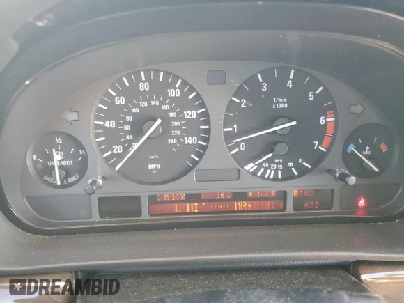 1997 BMW 7 Series 740il with VIN WBAGJ8328VDL40601, listed as a Copart auction lot 88363645 with 0 mi miles and Salvage Title. Bid and sale history available at carsss.com. Image 9.