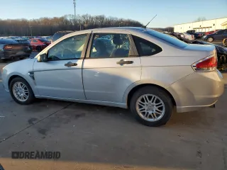 2008 Ford Focus SE with VIN 1FAHP35N68W279232, listed as a Copart auction lot 37584464 with 154,171 mi miles and Clean Title. Bid and sale history available at carsss.com. Image 2.
