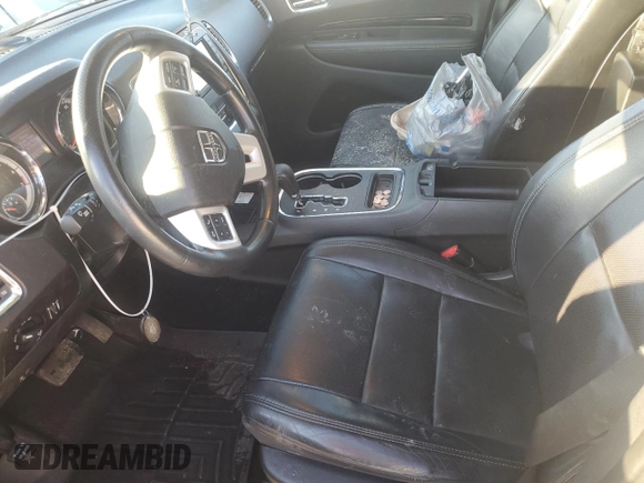 2013 Dodge Durango Citadel with VIN 1C4RDHEG0DC637488, listed as a Copart auction lot 79989364 with 195,461 mi miles and Salvage title. Bid and sale history available at DreamBid. Image 7.