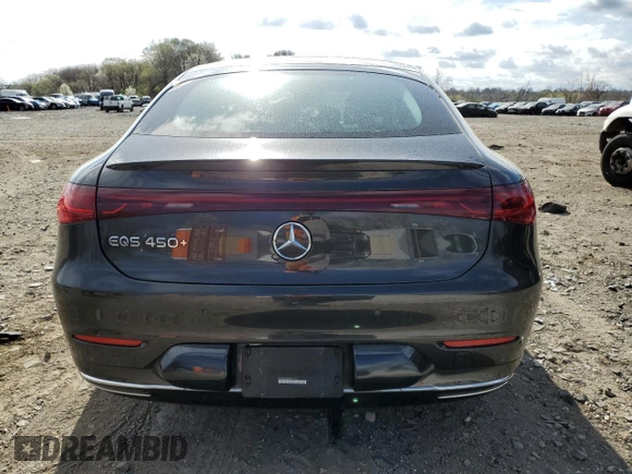 2022 Mercedes-Benz EQS 450+ z VIN W1KCG2DB2NA011816, wystawiony jako Copart lot #51116985 z przebiegiem Nie podano mil oraz Szkoda całkowita • Salvage title. Historia ofert i sprzedaży dostępna na DreamBid. Obrazek 6.
