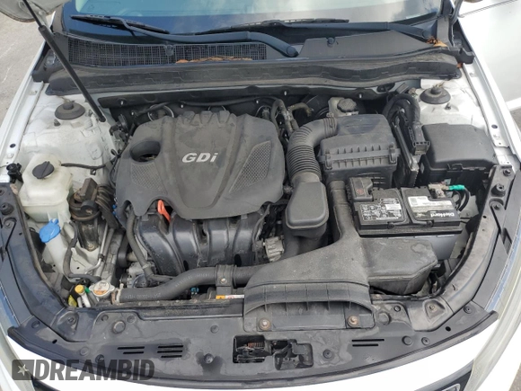 2015 Kia Optima LX with VIN 5XXGM4A7XFG448582, listed as a Copart auction lot 58603735 with 137,656 mi miles and Salvage title. Bid and sale history available at DreamBid. Image 11.