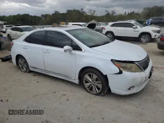 2010 Lexus HS 250h with VIN JTHBB1BAXA2007265, listed as a Copart auction lot 88964305 with 250,505 mi miles and Clean Title. Bid and sale history available at DreamBid. Image 4.
