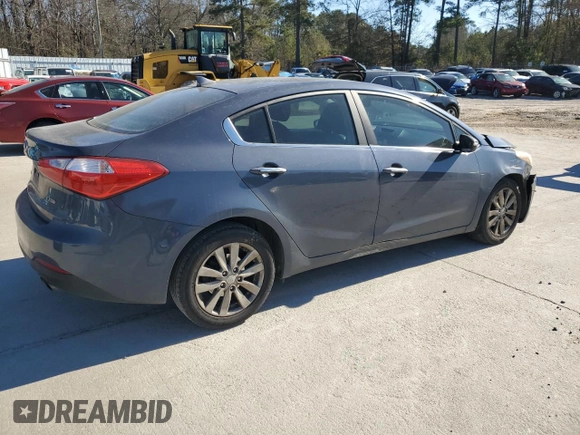 2014 Kia Forte EX with VIN KNAFX4A81E5047546, listed as a Copart auction lot 89078535 with 184,664 mi miles and Salvage Title. Bid and sale history available at carsss.com. Image 3.