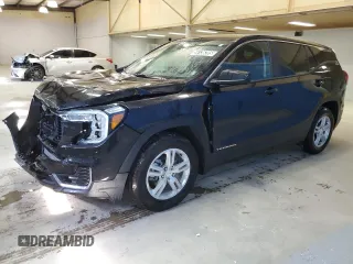 2024 GMC Terrain SLE with VIN 3GKALMEG4RL371756, listed as a Copart auction lot 54136285 with 18,706 mi miles and Clean Title. Bid and sale history available at carsss.com. Image 1.