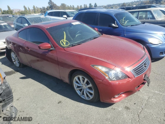 2015 Infiniti Q60 Coupe S Limited with VIN JN1CV6EK9FM871348, listed as a Copart auction lot 72281194 with 74,154 mi miles and Salvage Title. Bid and sale history available at carsss.com. Image 4.
