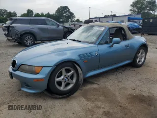 1998 BMW 3 Series Z3 2.8 z VIN 4USCJ3337WLG20396, wystawiony jako Copart lot #57574905 z przebiegiem 167 583 mil mil oraz Szkoda całkowita • Salvage title. Historia ofert i sprzedaży dostępna na DreamBid. Obrazek 1.