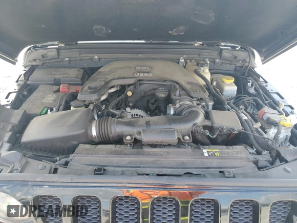 2018 Jeep Wrangler Unlimited Sport with VIN 1C4HJXDG8JW108185, listed as a Copart auction lot 58849745 with 65,097 mi miles and Salvage title. Bid and sale history available at DreamBid. Image 12.