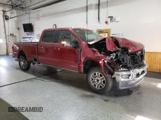 2024 Ford F-350 XL with VIN 1FT8W3BT5REF71350, listed as a Copart auction lot 45038005 with 15 mi miles and Salvage Title. Bid and sale history available at DreamBid. Image 4.