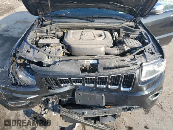 2016 Jeep Grand Cherokee Limited with VIN 1C4RJFBG3GC363290, listed as a Copart auction lot 76706744 with 144,324 mi miles and Salvage title. Bid and sale history available at DreamBid. Image 12.