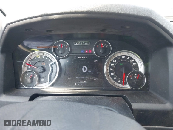 2014 Ram 1500 Big Horn with VIN 1C6RR7LT5ES346575, listed as a IAAI auction lot 42554655 with 171,811 mi miles and . Bid and sale history available at DreamBid. Image 7.