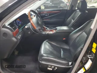 2010 Lexus LS 460 with VIN JTHCL5EFXA5007667, listed as a Copart auction lot 53871835 with 119,216 mi miles and Salvage title. Bid and sale history available at DreamBid. Image 7.