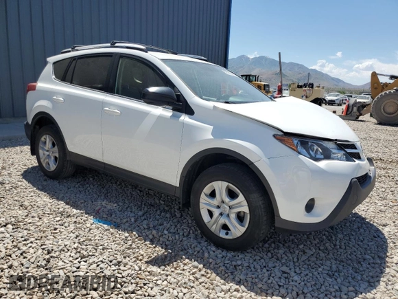 2015 Toyota RAV4 LE with VIN JTMBFREV0FD110418, listed as a Copart auction lot 58050545 with Not provided miles and Salvage title. Bid and sale history available at DreamBid. Image 4.
