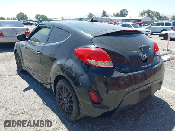 2013 Hyundai Veloster w/Black Int with VIN KMHTC6AD4DU151409, listed as a IAAI auction lot 42639582 with 283,208 mi miles and . Bid and sale history available at DreamBid. Image 6.