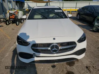 2023 Mercedes-Benz C 300 with VIN W1KAF4HB6PR132188, listed as a Copart auction lot 59950745 with Not provided miles and Salvage title. Bid and sale history available at DreamBid. Image 5.