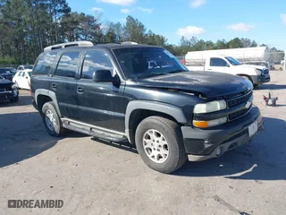 2003 Chevrolet Tahoe LT with VIN 1GNEK13Z33R176595, listed as a IAAI auction lot 41607410 with 279,530 mi miles. Bid and sale history available at carsss.com. Image 1.