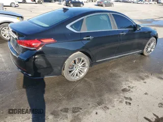 2015 Hyundai Genesis 5.0L with VIN KMHGN4JF2FU036120, listed as a Copart auction lot 63037604 with 102,936 mi miles and Salvage Title. Bid and sale history available at carsss.com. Image 3.
