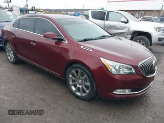 2015 Buick LaCrosse Premium I with VIN 1G4GD5G30FF117322, listed as a IAAI auction lot 41526177 with 103,140 mi miles and . Bid and sale history available at DreamBid. Image 1.