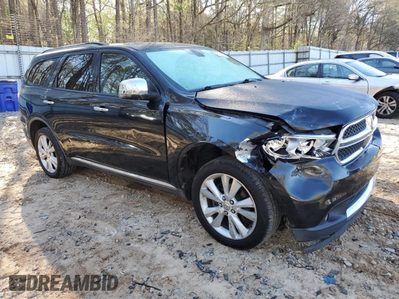 2011 Dodge Durango Crew with VIN 1D4RD4GG5BC681833, listed as a Copart auction lot 49909265 with 231,932 mi miles and Salvage Title. Bid and sale history available at carsss.com. Image 4.