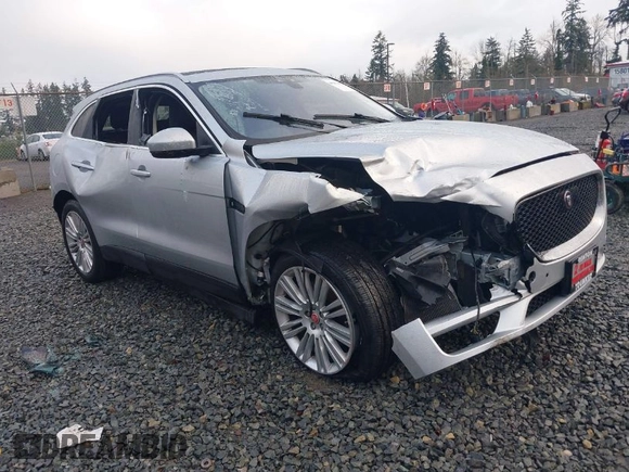 2019 Jaguar F-Pace 30t Portfolio z VIN SADCN2GX3KA353203, wystawiony jako IAAI lot #40967088 z przebiegiem 51 620 mil mil oraz . Historia ofert i sprzedaży dostępna na DreamBid. Obrazek 1.