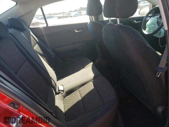 2022 Kia Rio S with VIN 3KPA24AD7NE474758, listed as a Copart auction lot 50734775 with 40,039 mi miles and Salvage Title. Bid and sale history available at carsss.com. Image 10.