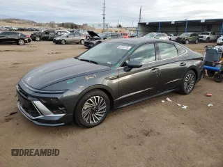 2024 Hyundai Sonata Hybrid Limited with VIN KMHL54JJ0RA088595, listed as a Copart auction lot 86780174 with 7,733 mi miles and Salvage Title. Bid and sale history available at carsss.com. Image 1.