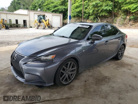 2014 Lexus IS 250 with VIN JTHBF1D2XE5031046, listed as a Copart auction lot 56917745 with 187,208 mi miles and Salvage title. Bid and sale history available at DreamBid. Image 1.